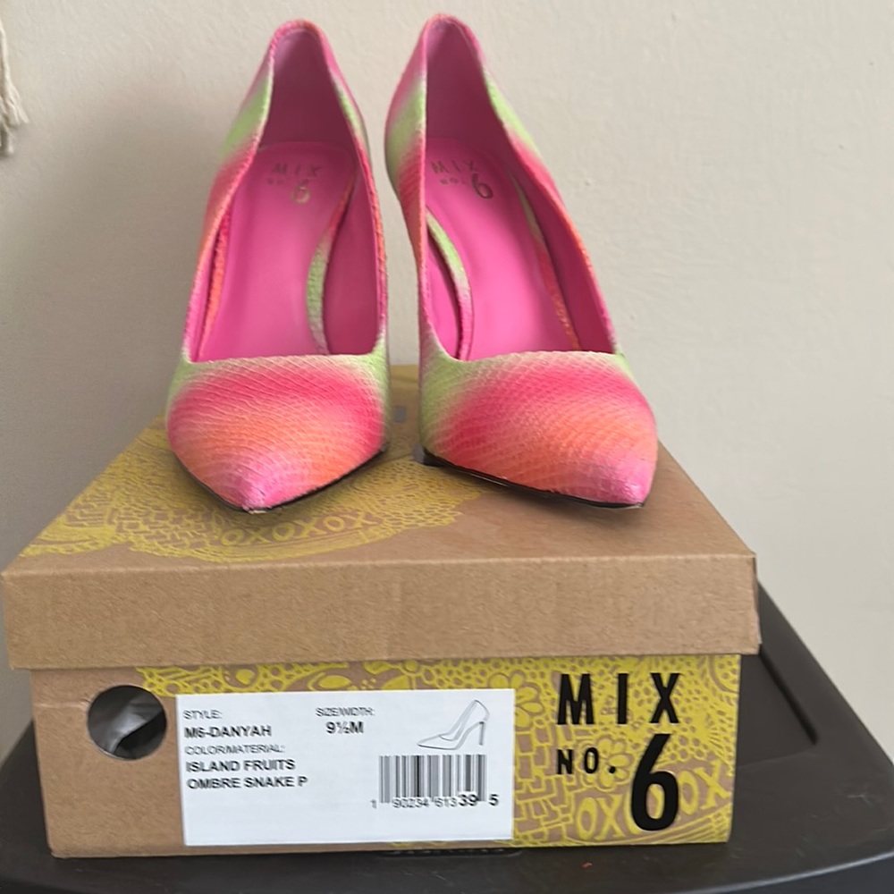 MIX No. 6 Ombre Snake Heels
